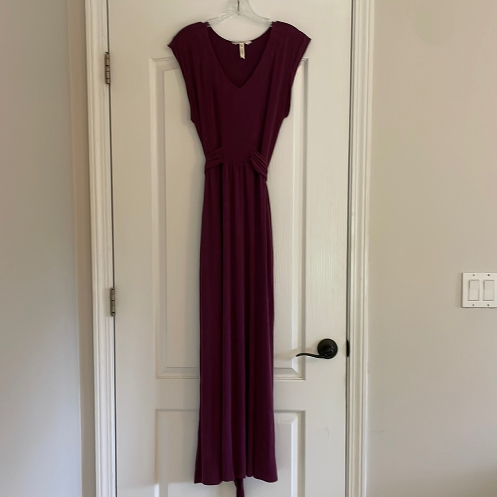 Matilda Jane Chasing waterfalls dress purple maxi dress long size M medium